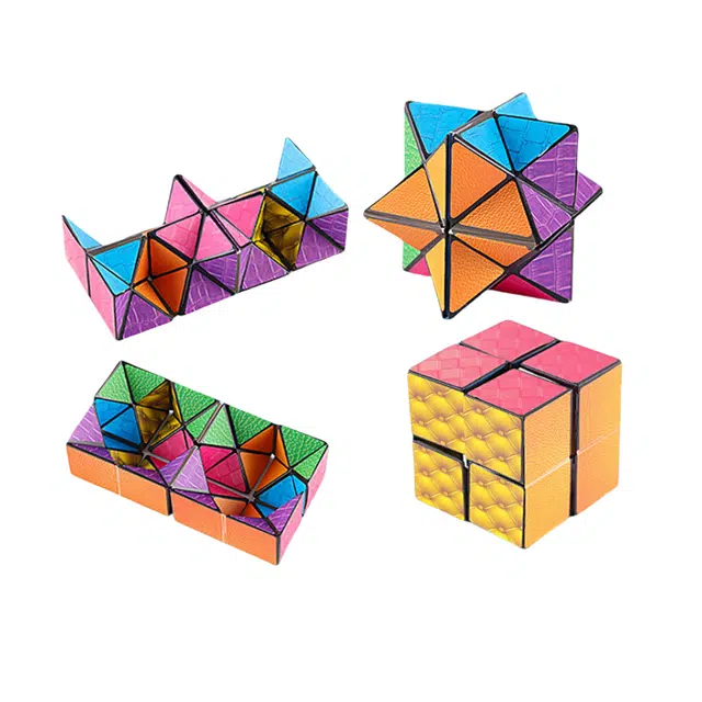 乐智由我 百变魔方 立体百变几何魔方 解压 早教益智玩具