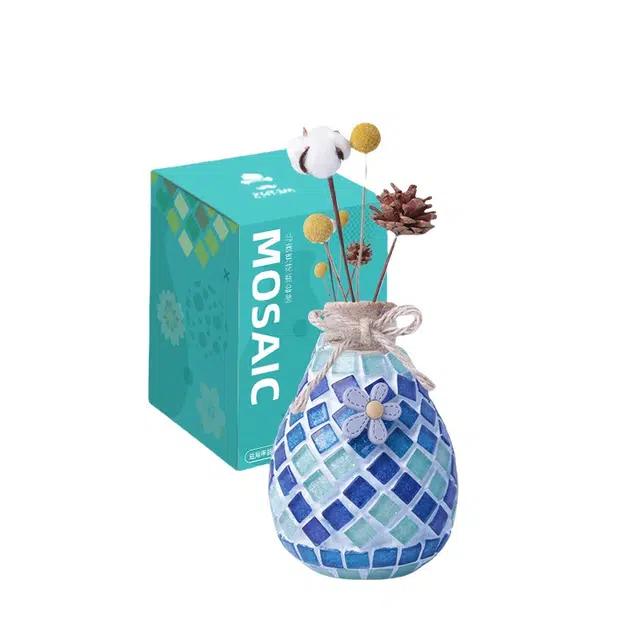 玩具先生 马赛克贴片花瓶 玩具