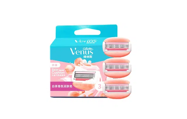 吉列 手动腋下替换刮毛刀 清洁脱毛