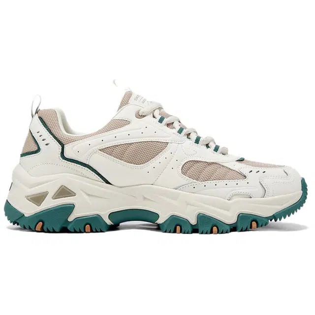 Skechers Outdoor Low Hiking Shoes White Green