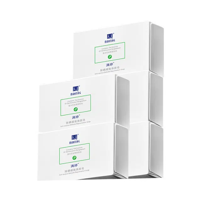 满婷皂 除螨抑螨沐浴香皂 洗面奶洁面精油皂 全身深层清洁油痘肥皂 保湿控油多效合一不紧绷 非硫磺不刺激