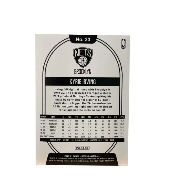 PANINI i2020-21 HOOPS