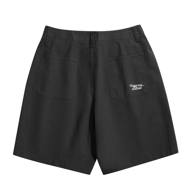 与狼共舞 生活休闲系列 品牌轻奢小众宽松痞帅简约速干训练工装休闲短裤 男女同款