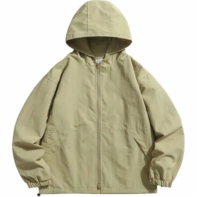 雅鹿  日系机能宽松  防风耐磨冲锋衣 男款