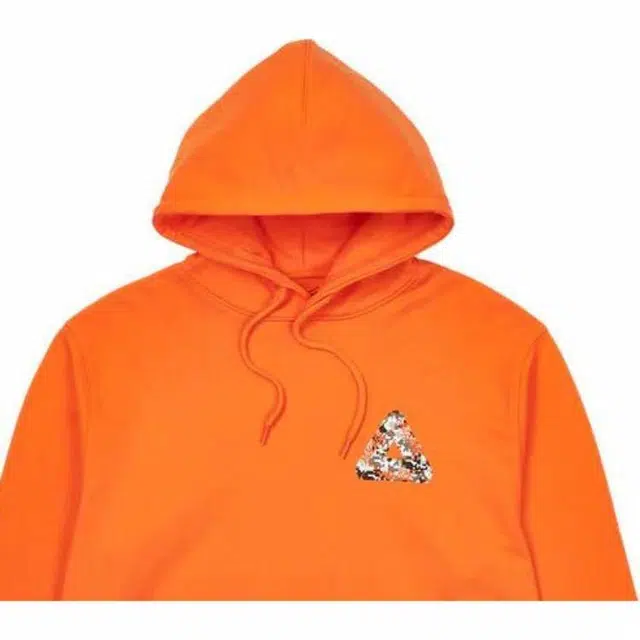 PALACE FW22 Tri-digi Hood Orange FW22 Logo