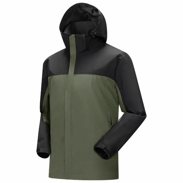 鸭鸭 户外运动系列 休闲防风耐磨夹克衣服情侣款登山服外套 男女同款