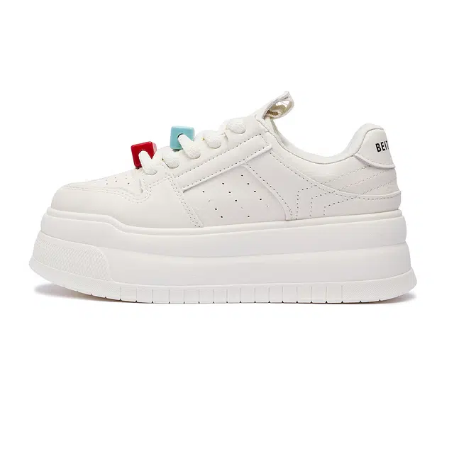 小鹿米利 简约时尚 休闲百搭 舒适日常 厚底 低帮 板鞋 女