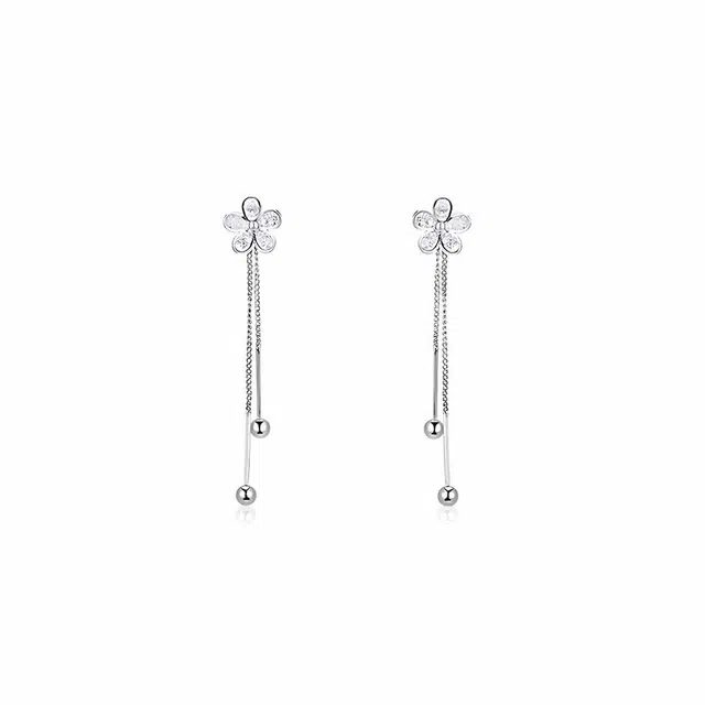 饰伴 花漾梦境 简约时尚新中式国潮 小众设计 气质优雅 温柔大方  日常百搭 合金 耳环 女款