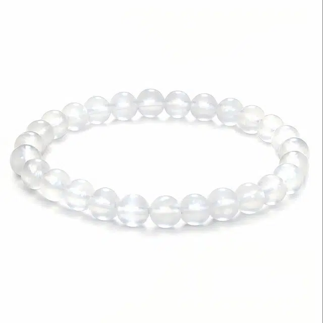 【净化负能量】 金逸晟 水逆退散好运疗愈通透 白水晶 手串 男女同款情侣款