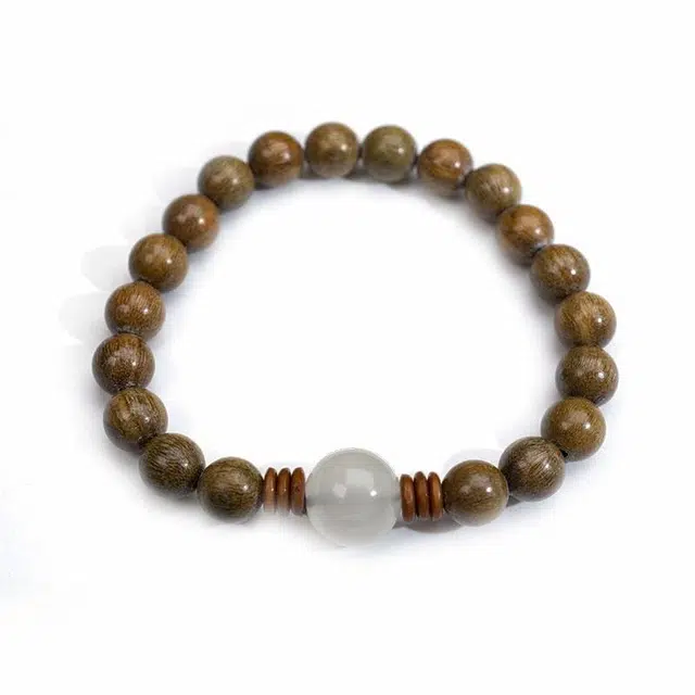 周帝王 转运珠 绿檀 手串 男女同款情侣款