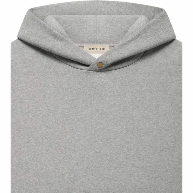 Fear of God FW22 ETERNAL Fleece Hoodie Warm Heather Grey