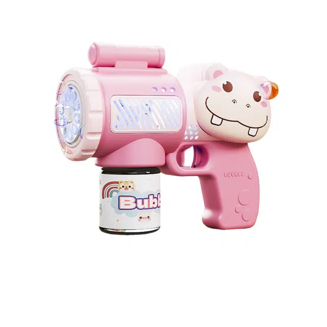 乐智由我 电动 大容量 动物造型玩具 泡泡机