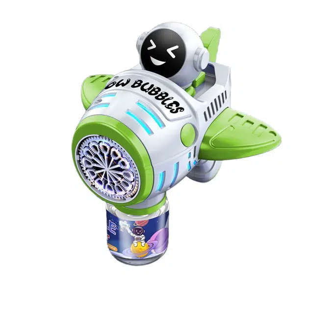 乐智由我 太空 手持 宇航员 全自动不漏水玩具 泡泡机