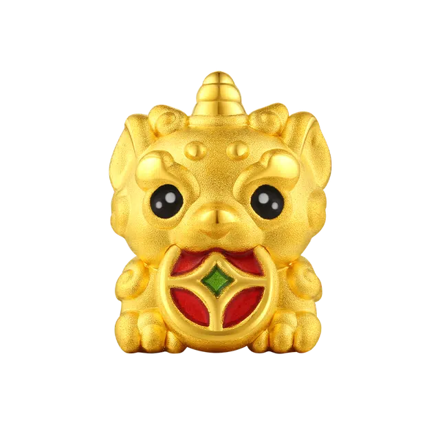 【集福记】 六桂福珠宝 神兽护运 万事胜意 国潮新中式灵兽赐福 时来运转 #好运 足金 一口价 黄金串珠 男女同款情侣款
