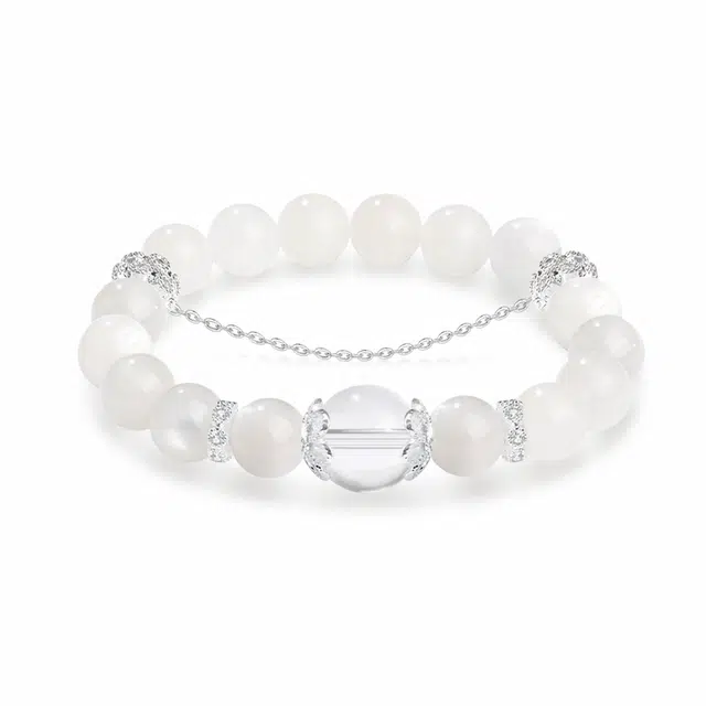 六桂福 福韵金 转运手饰 前程似锦事业学业上岸 金榜题名 简约个性小众高级感设计#好运 白水晶 手串 男女同款情侣款