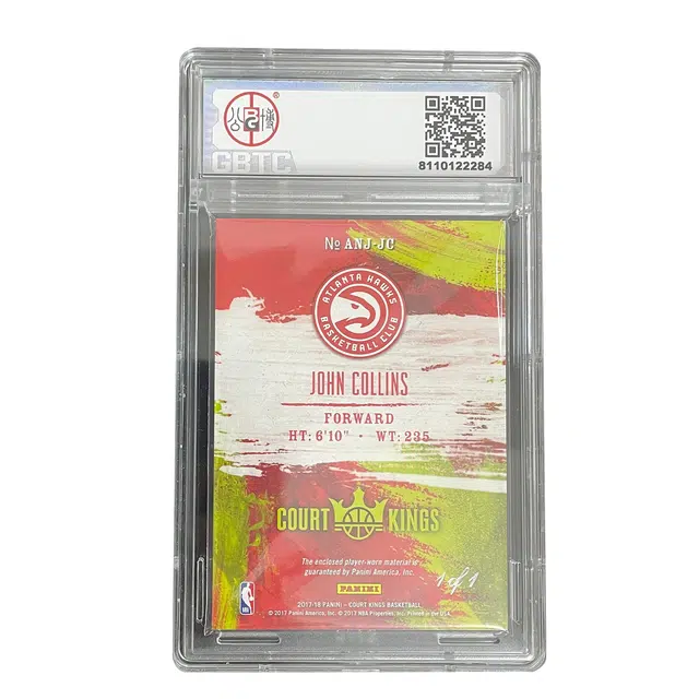 PANINI 2017-18 PATCH 1 11 1of1 8