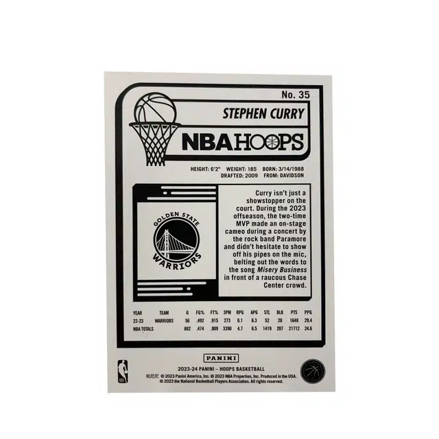 PANINI 2023-24 HOOPS