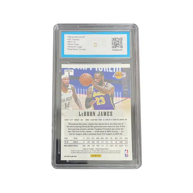 PANINI 2020-21 Prizm LeBron James 9