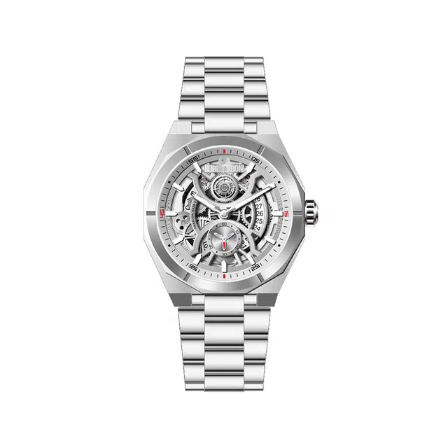 LIBER AEDON Trendy Quartz Steel Strap Black Dial