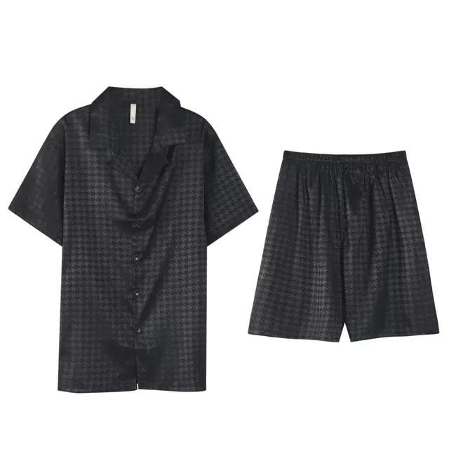 好福份 可外穿简约风休闲时尚睡衣套装 男款 图片色