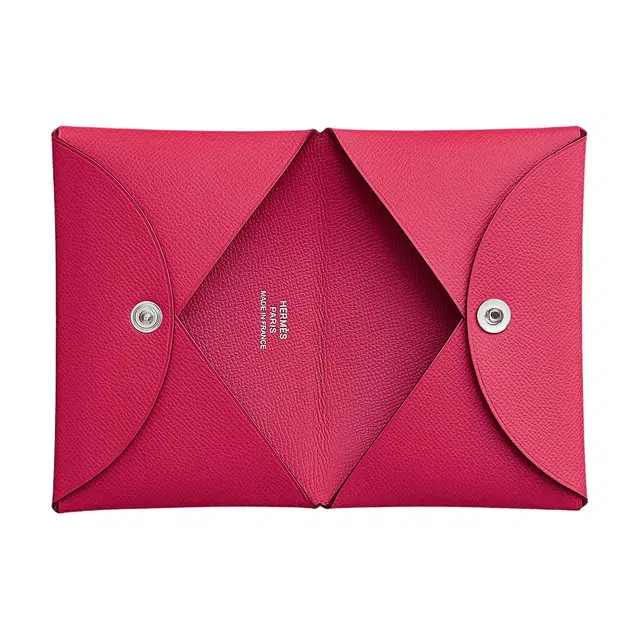 HERMES Calvi Madame I6 Rose Extreme