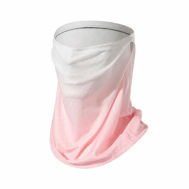 南极人 夏季冰丝挂耳脸罩遮全脸防紫外线护颈脖套骑行面巾开车户外运动跑步遮阳透气 薄款 防晒面罩 男女同款情侣款