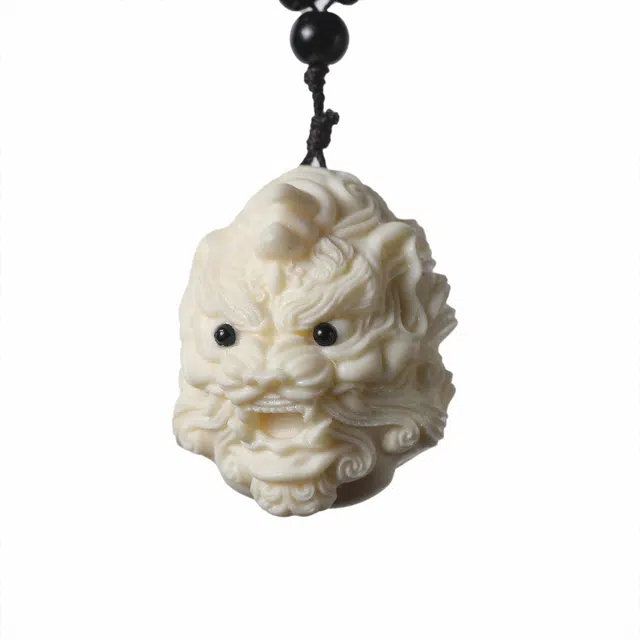 顺丰包邮 絮物 国潮新中式文玩盘玩招财纳福平步青云考试考研考公上岸转运百搭学生党#好运再造 象牙果 手把件 男女同款情侣款