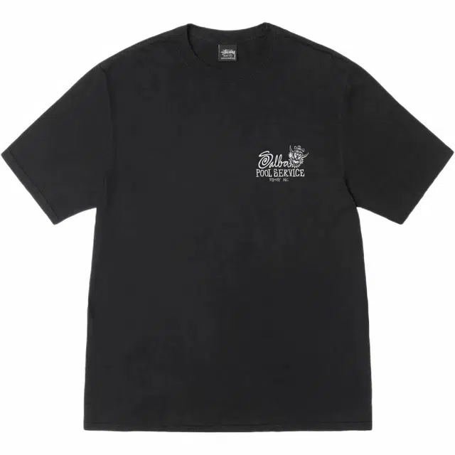 Stussy SS25 POOL SERVICE TEE PIGMENT DYED T