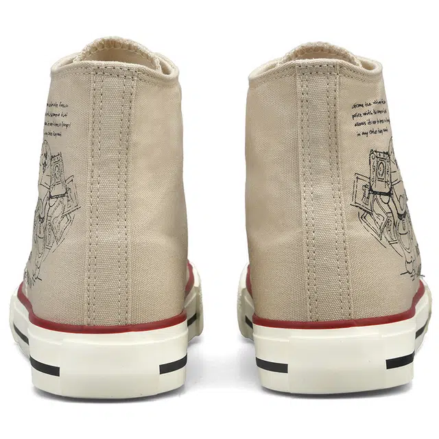 Doraemon High Top Canvas Sneakers