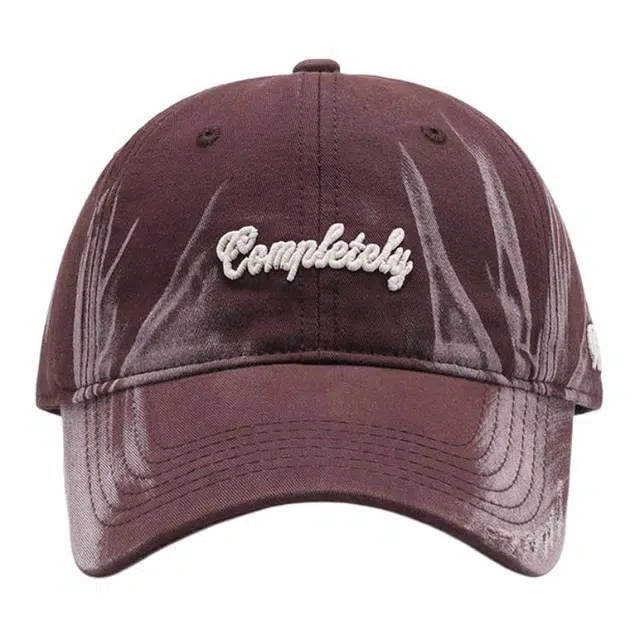 优莲茵 字母立体刺绣软顶 欧美户外出游时尚透气遮阳帽 棉 鸭舌帽 男女同款情侣款