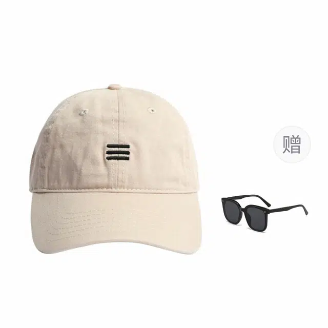 木林森 日系复古洗水软顶 美国街头弯檐帽子四季款嘻哈 棉 鸭舌帽 男女同款情侣款