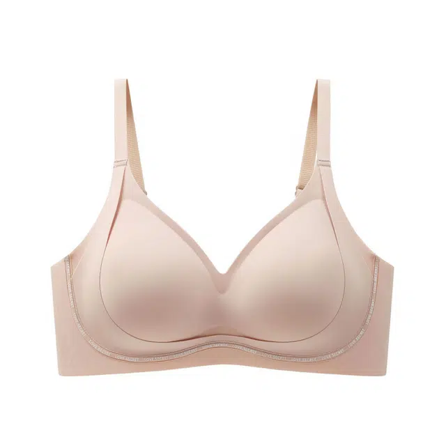 草本初色 隐形外扩不透无钢圈小胸显大聚拢收副乳文胸 女款