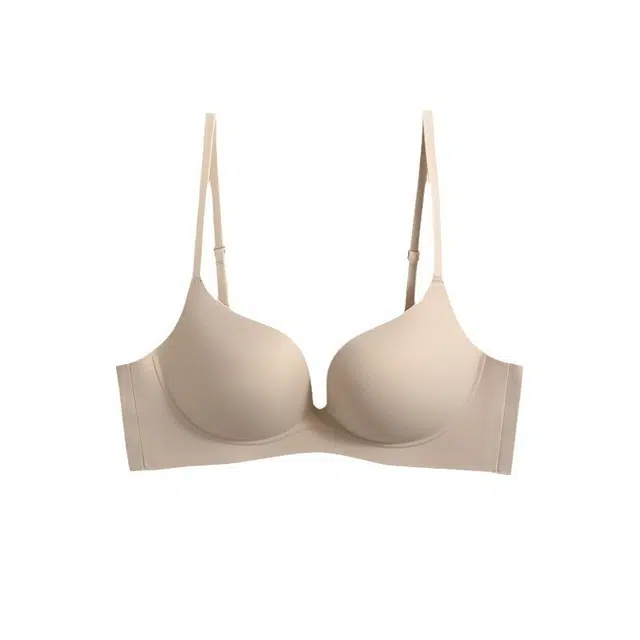 草本初色 无痕一片式美背小胸聚拢收副乳无钢圈文胸 女款