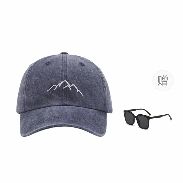 木林森 春秋季刺绣水洗软顶批发户外欧美跨境弯檐 棉 鸭舌帽 男女同款情侣款