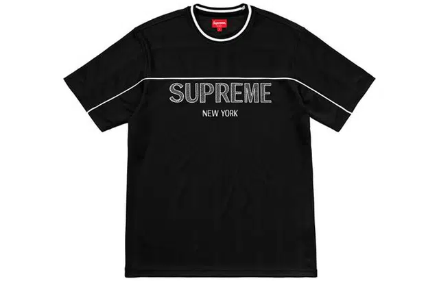 Supreme SS18 Dazzle Warm Up Top Black