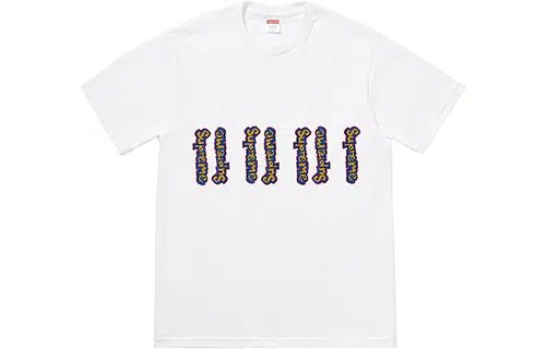Supreme SS18 Gonz Logo Tee White LogoT