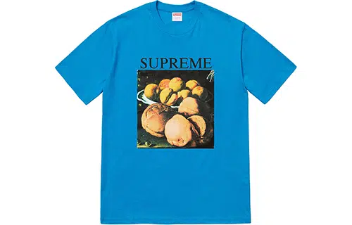 Supreme FW18 Still Life Tee Bright Blue T