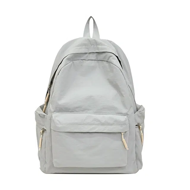 垣途者 简约百搭日系小清新学生书包初高中大学生 尼龙 休闲双肩包 常规 男女同款情侣款 多色