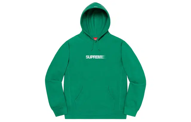 Supreme SS20 Week 7 Motion Logo Hooded Sweatshirt Logo