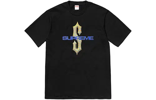 Supreme SS18 Diamonds Tee Black T