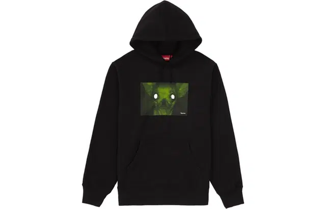 Supreme FW18 Chris Cunningham Chihuahua Hooded Sweatshirt Black