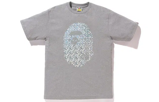 A BATHING APE Aurora Big Head Ape Tee