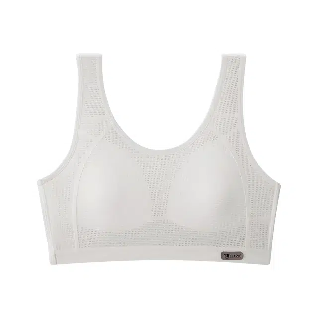 草本初色 超薄透气运动防震背心式发育期无痕无钢圈文胸 女款