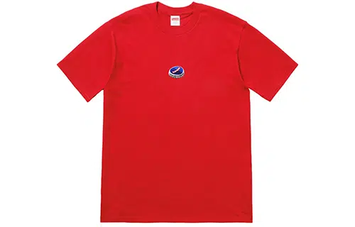 Supreme FW18 Bottle Cap Tee Red LogoT
