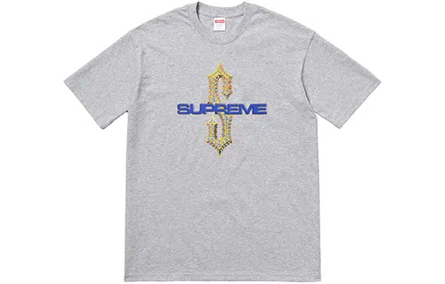 Supreme SS18 Diamonds Tee Heather Grey T