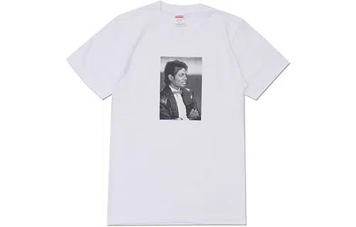 Supreme SS17 Michael Jackson Tee White T