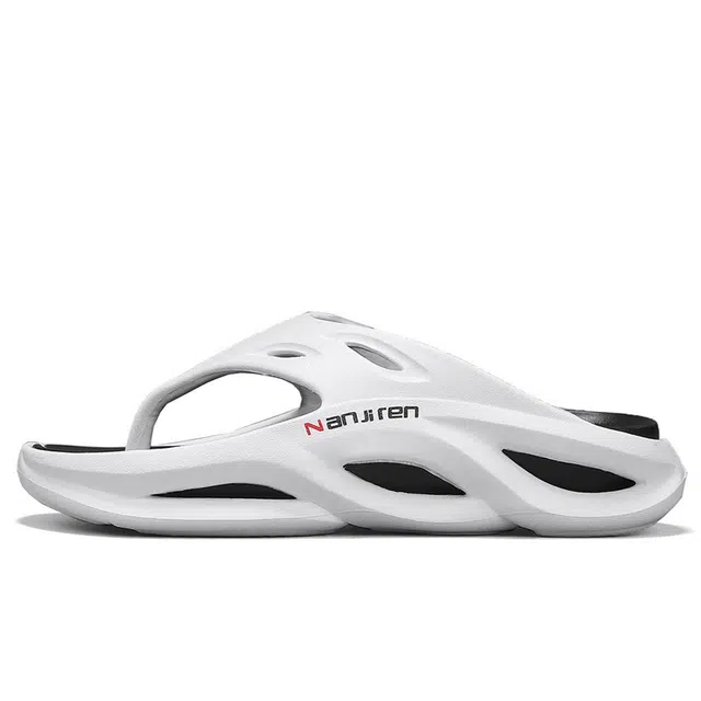 南极人 户外时尚潮流撞色百搭 防滑静音人字拖鞋 男款