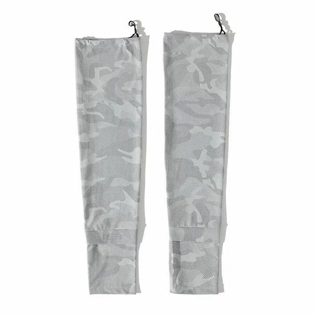 南极人 冰袖防紫外线夏季冰丝袖套宽松开车骑行跑步运动钓鱼遮阳手臂护袖加长透气 轻薄 防晒袖 男款