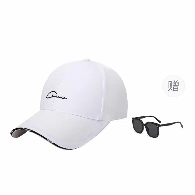 木林森 春夏季时尚三明治夹心帽檐街头防晒遮阳帽子 棉 鸭舌帽 男女同款情侣款