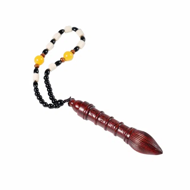 顺丰包邮 仙友 新中式 手工精雕 金榜题名 平安喜乐 通勤时尚 八方来财 百搭文玩 檀木 把件 男女同款情侣款